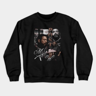 Post Malone Crying Crewneck Sweatshirt